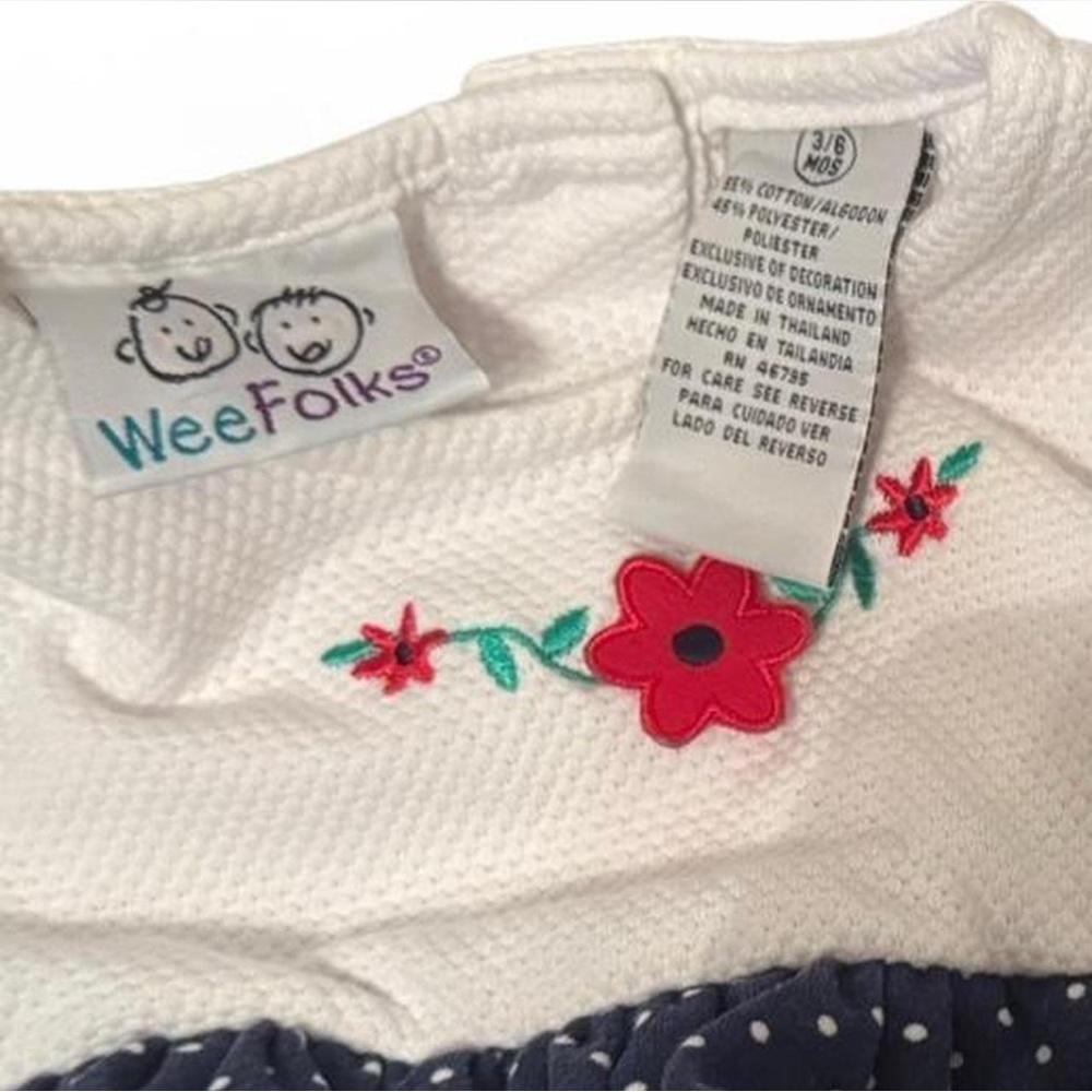 ✨Vintage/Y2K WeeFolks Romper✨ - Picture 4 of 4